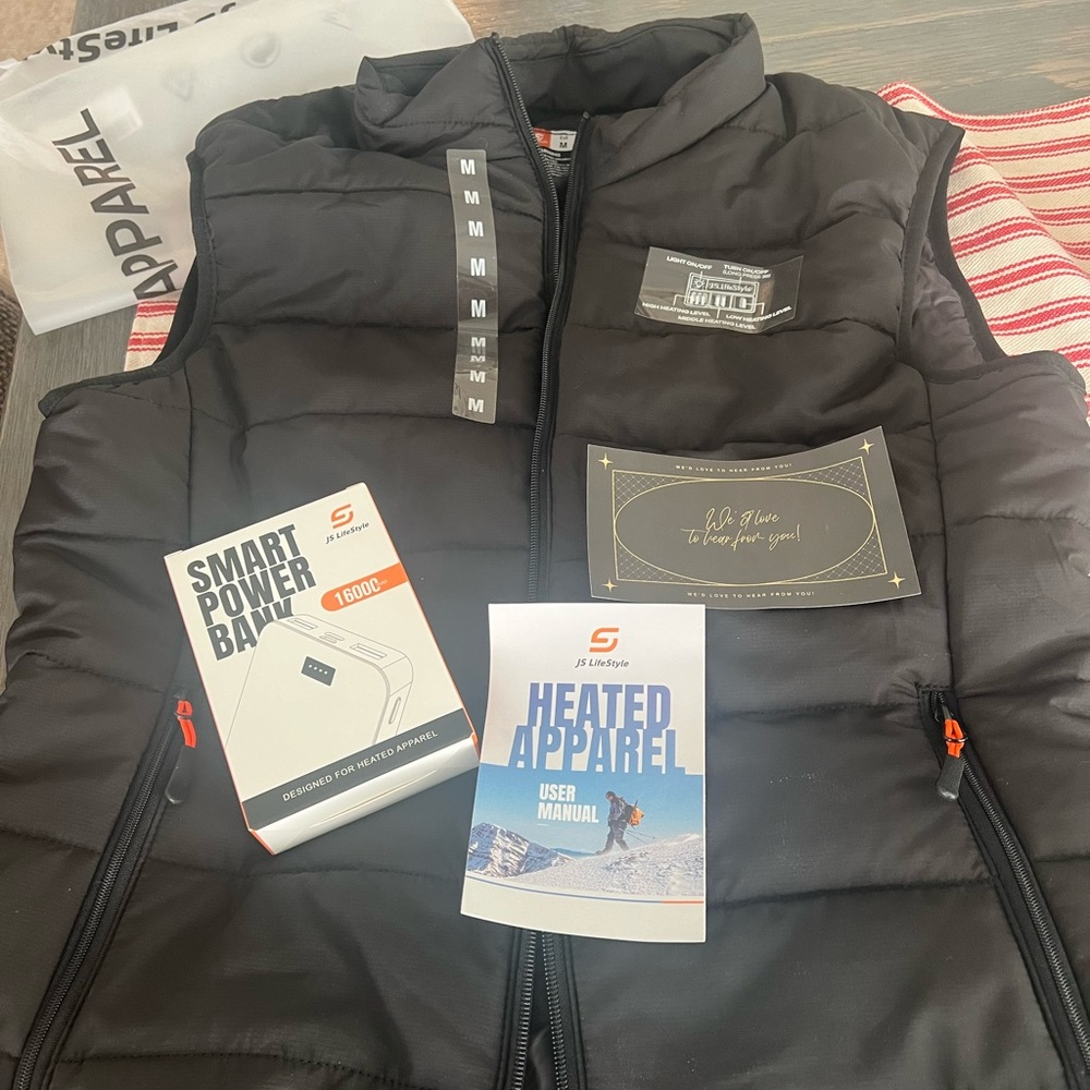 JS life style brand new with tags women’s heated vest